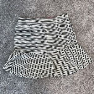Banana Republic Chain Print Flounce Skirt